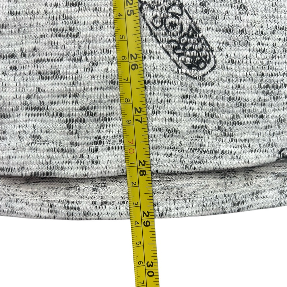 Inoah Tunic Top Artsy French Bulldog Paris Eiffel Tower Soft Knit Sweater Size M - Picture 12 of 13